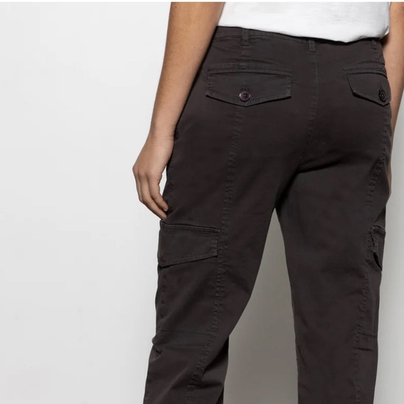 Sanctuary Rebel Women’s Standard Rise Pant Obsidian Brown Size 27 Cargo Jogger - Picture 2 of 9